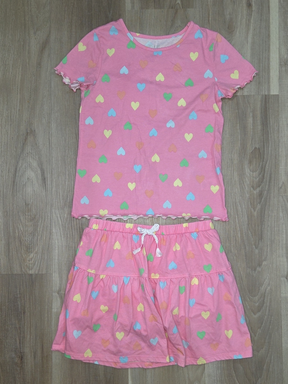 •365 Kids• Little Girl Heart Matching Set